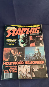 Starlog Magazine Number 18, December 1978, The Magazine of the Future