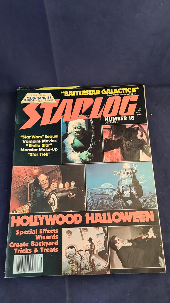 Starlog Magazine Number 18, December 1978, The Magazine of the Future