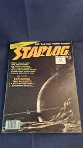 Starlog Magazine Number 13, May 1978, The Magazine of the Future, Forrest J Ackerman