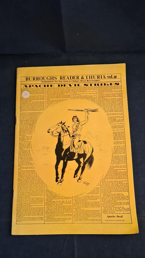 Edgar Rice Burroughs - Burroughs Reader & Thuria, Volume III, 1964
