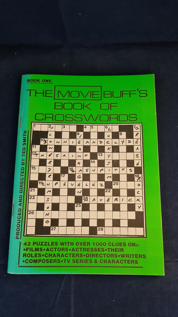 Ted Smith - The Movie Buff's Book of Crosswords, 1979