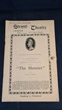 Crane Wilbur - The Monster, Strand Theatre, April 9th, 1928