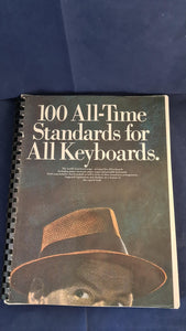 Peter Evans - 100 All-Time Standards for All Keyboards, Wise Publications, 1990