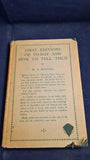 H S Boutell - First Editions of To-Day and How to Tell Them, Elkin Mathews, 1929