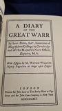 Samuel Pepys Jr. - A Diary of the Great Warr, 1919