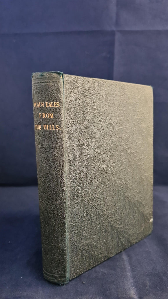 Rudyard Kipling - Plain Tales from the Hills, Bernhard Tauchnitz, 1890