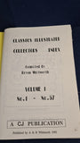Bryon Whitworth -Classics Illustrated Collectors Index, Volume 1, Number 1-57, Whitworth