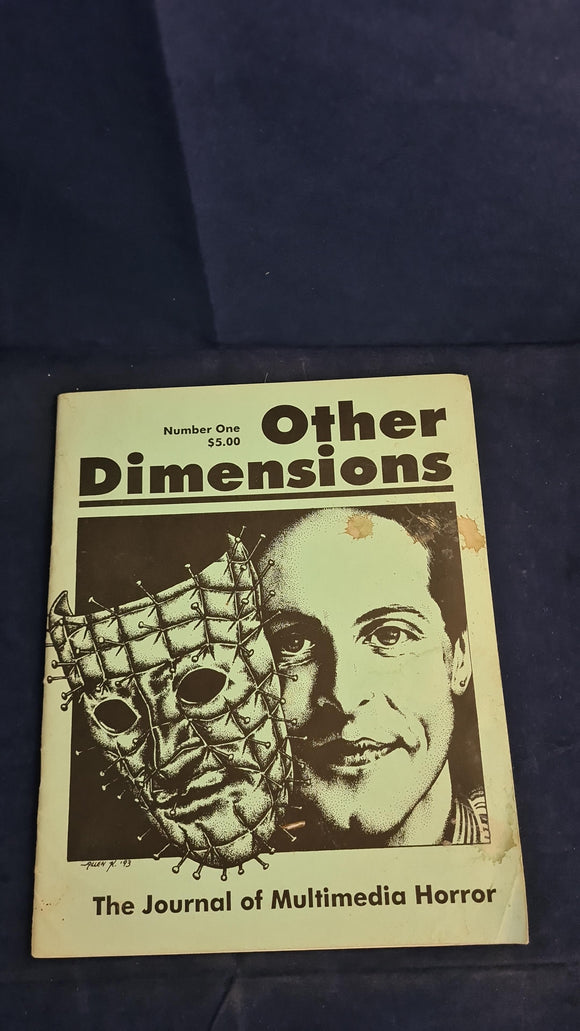 Stefan Dziemianowicz - Other Dimensions, Number 1, Summer 1993, Necronomicon Press