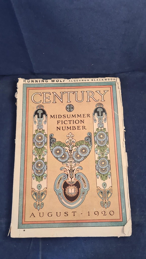 Algernon Blackwood - Century, Midsummer Fiction Number, August 1920