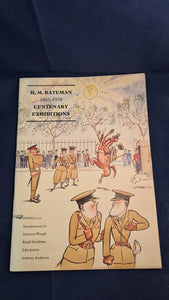 H M Bateman 1887-1970 Centenary Exhibitions, Royal Festival Hall, South Bank, London