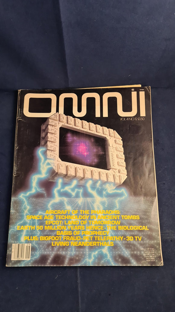 OMNI Magazine Volume 4 Number 12 1982