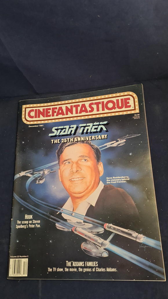 Cinefantastique Volume 22 Number 3 December 1991, Star Trek, 25th Anniversary
