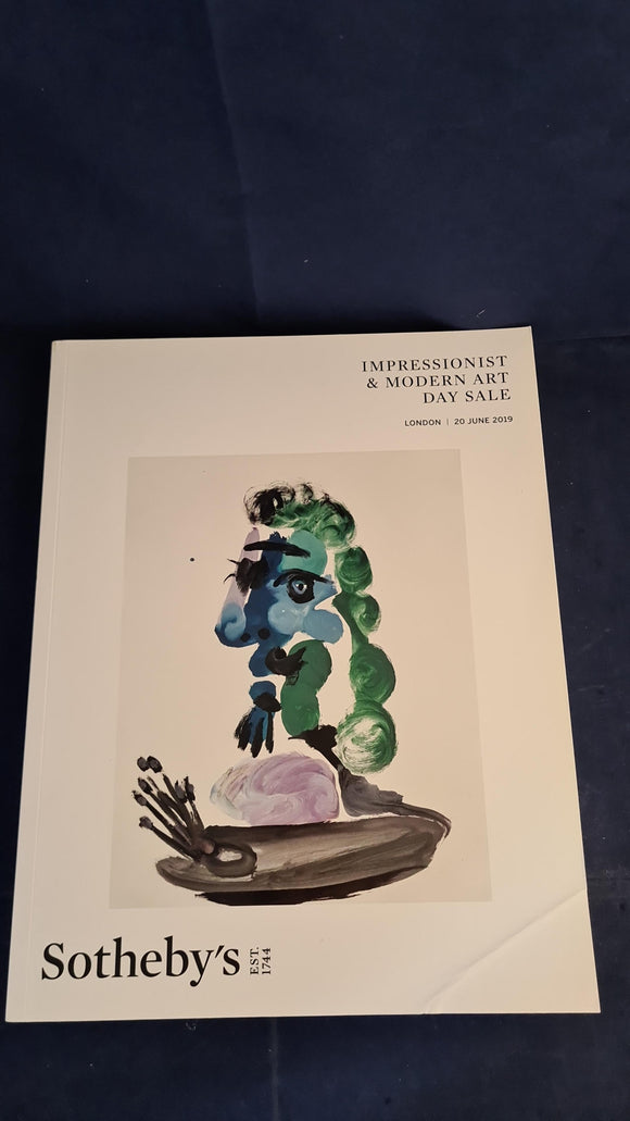Sotheby's Auctions 20 June 2019, Impressionist & Modern Art, London