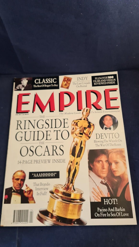 Empire Magazine April 1990, The Monthly Guide To The Movies