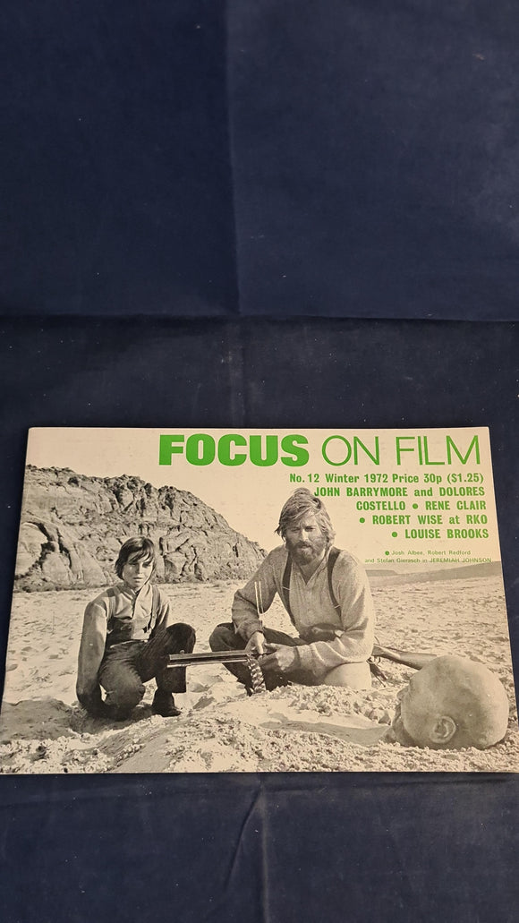 Focus on Film, Number 12 Winter 1972