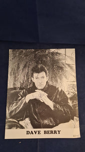 Dave Berry Signed Photo, Denman Repros