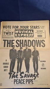 New Musical Express Newspaper, November 10, 1961