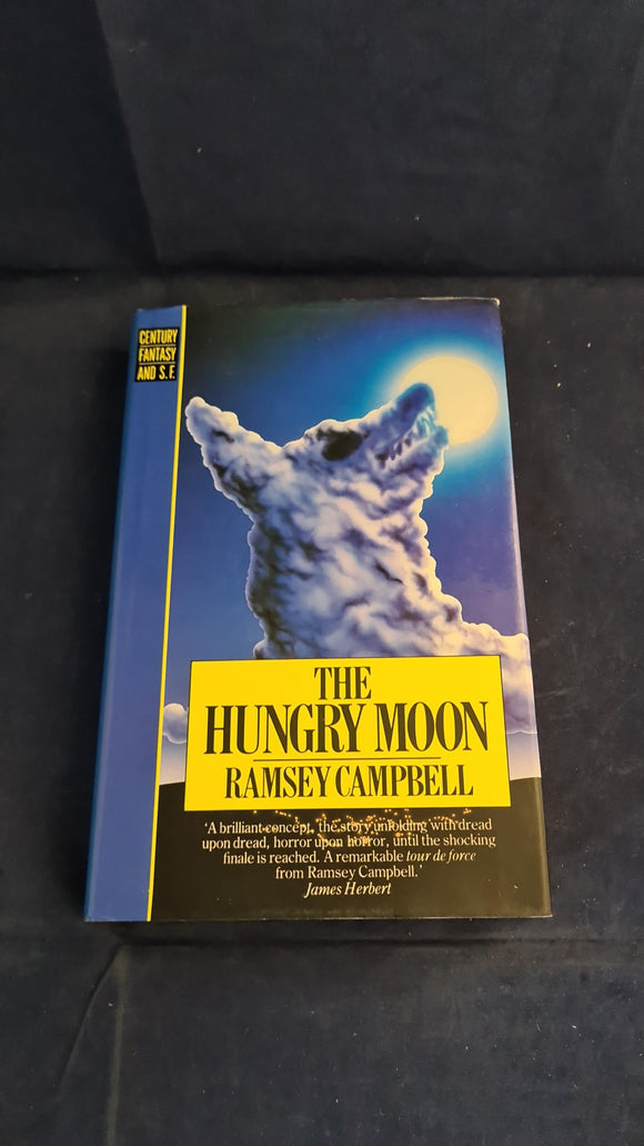 Ramsey Campbell - The Hungry Moon, Century, 1987, Inscribed, Signed