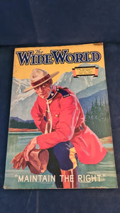 The Wide World Magazine Volume 83 Number 497 August 1939