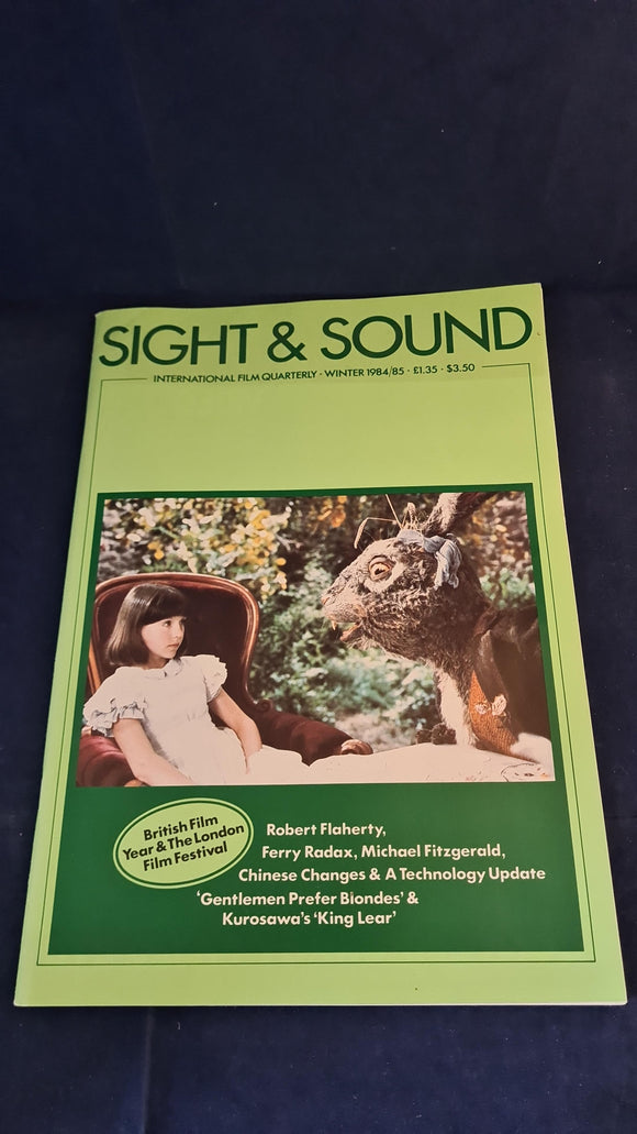 Sight and Sound International Film Quarterly Magazine Volume 54 Issue 1 Winter 1984/85