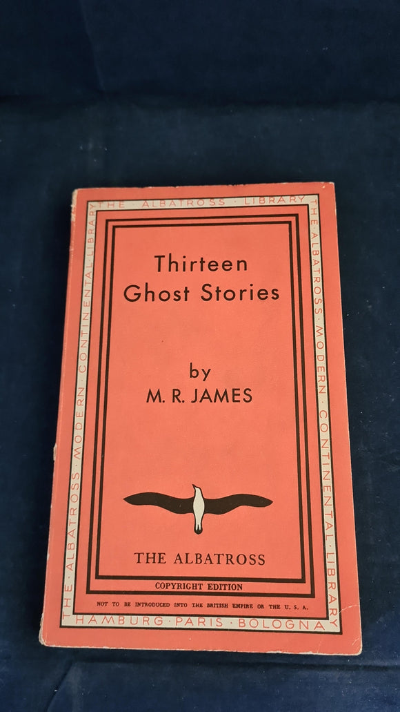 M R James - Thirteen Ghost Stories, Albatross, 1935, Paperbacks