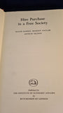 Ralph Harris - Hire Purchase in a Free Society, Hutchinson, 1961