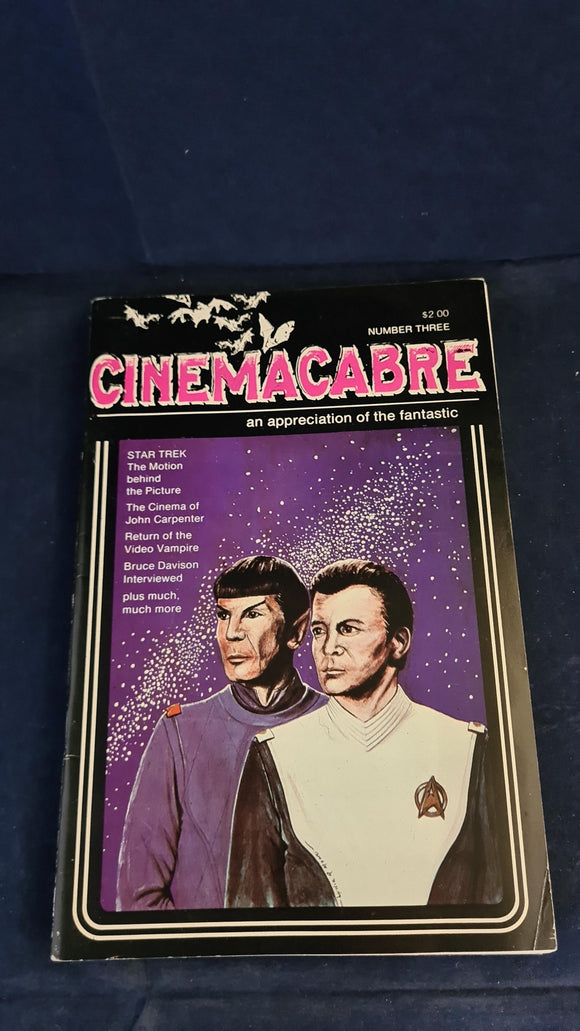 Cinemacabre Number 3, Summer 1980, George Stover