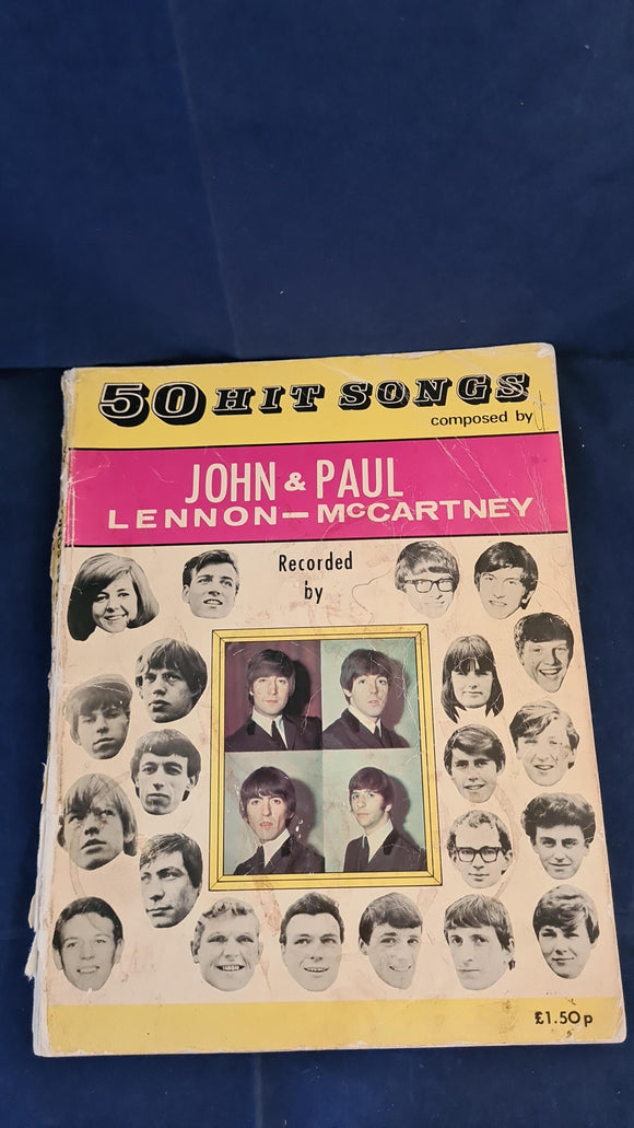 Beatles - John Lennon & Paul McCartney, Fifty Hit Songs, Wise Publications, 1973