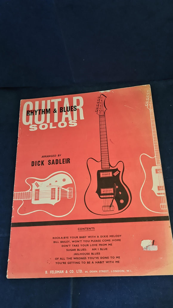 Dick Sadleir - Rhythm & Blues Guitar Solos, B Feldman, 1963