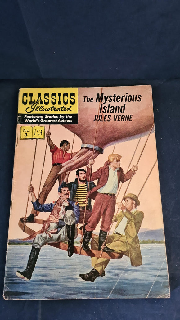 Jules Verne - The Mysterious Island, Classics Illustrated Number 3