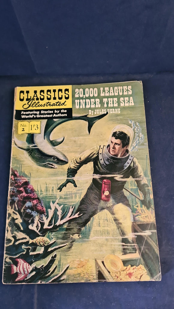 Jules Verne - 20,000 Leagues Under The Sea, Classics Illustrated Number 2
