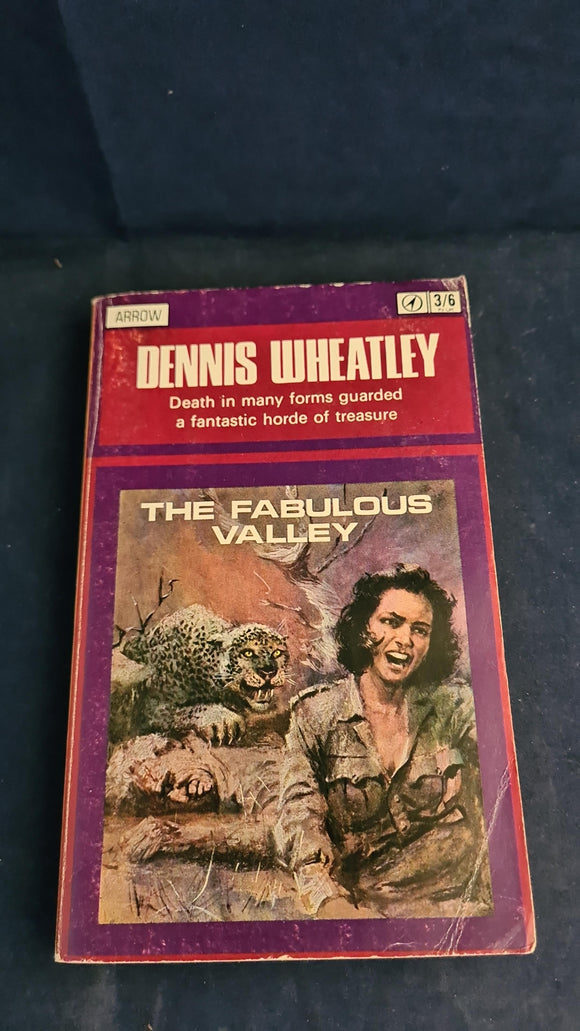 Dennis Wheatley - The Fabulous Valley, Arrow Books, 1965, Paperbacks