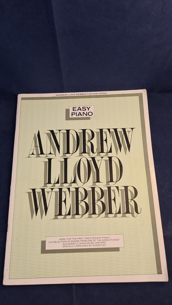 Andrew Lloyd Webber Easy Piano, Really Useful Music Company, 1988