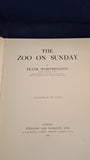 Frank Worthington - The Zoo on Sunday, Williams & Norgate, 1925, Signed, Inscribed