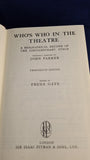 Freda Gaye - Who's Who In The Theatre, Sir Isaac Pitman, 1961