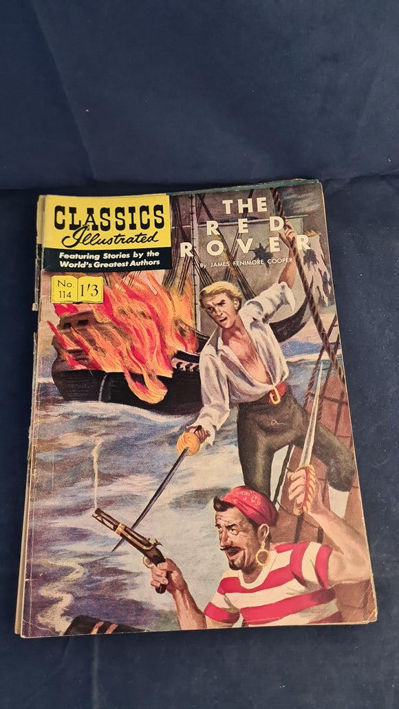 James Fenimore Cooper - The Red Rover, Classics Illustrated Number 114