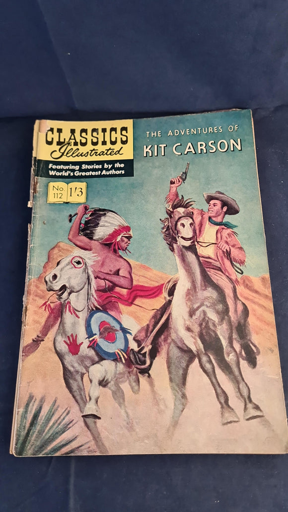 The Adventures of Kit Carson, Classics Illustrated Number 112