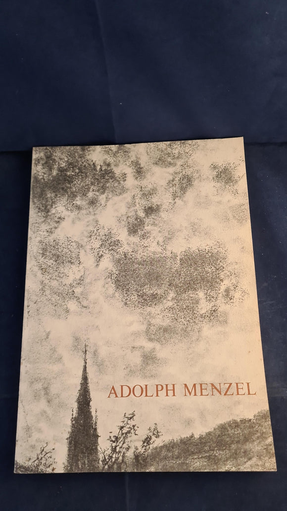 Adolph Menzel - Prints and Drawings, Fitzwilliam Museum 16 January to 4 March 1984