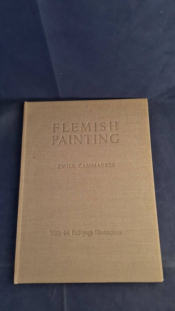 Emile Cammaerts - Flemish Painting, Avalon Press, 1946