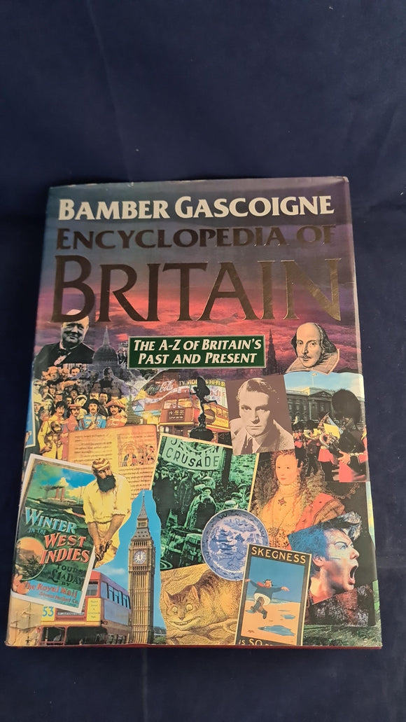 Bamber Gascoigne - Encyclopedia of Britain, BCA, 1993, Signed Postcard