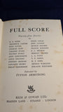 Fytton Armstrong - Full Score, Twenty-five Stories, Rich & Cowan, 1933