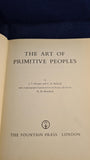 J T Hooper - The Art of Primitive Peoples, Fountain Press, 1953