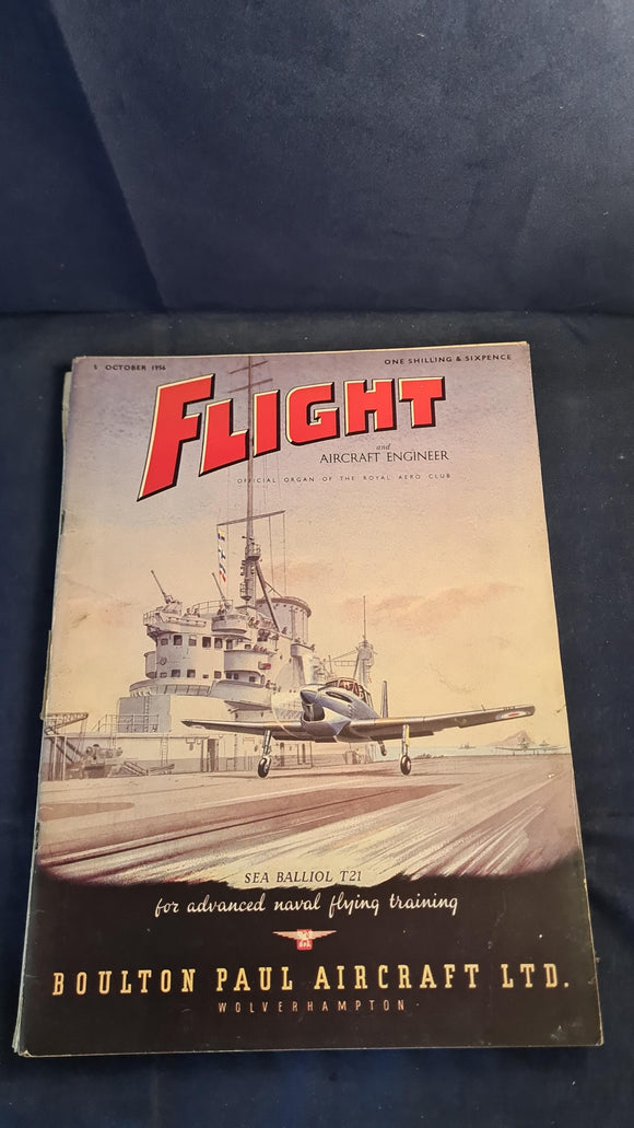 Flight and Aircraft Engineer Magazine, Friday 5 October 1956