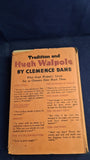 Clemence Dane - Tradition and Hugh Walpole, Doubleday, 1929, First Edition