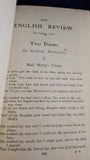 William Hope Hodgson - The English Review November 1912, Barry Pain, Richard Middleton