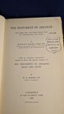 M R James - The Testament of Abraham, Cambridge University Press, 1892