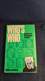 Mike Ashley - Who's Who in Horror & Fantasy Fiction, Elm Tree Books, 1977, First Edition