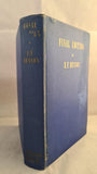 E F Benson - Final Edition, D Appleton, 1940