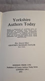 Geoffrey Handley-Taylor - Yorkshire Authors Today, Eddison Press, 1972, Letter
