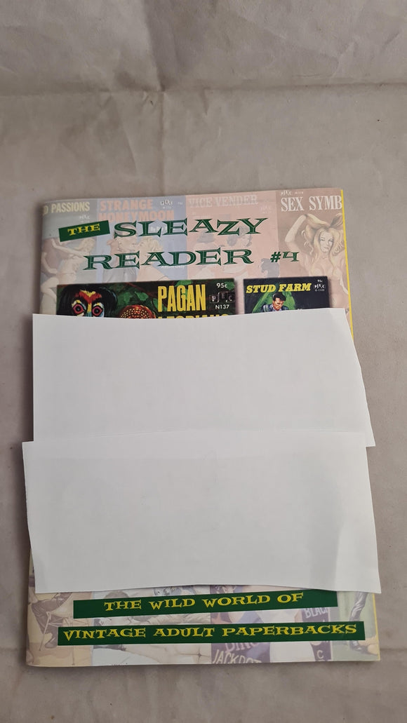 Sleazy Reader, Issue 4, The Wild World of Vintage Adult Paperbacks